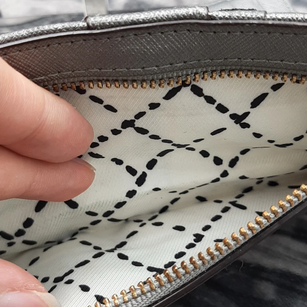 Kate Spade New York Silver Wallet